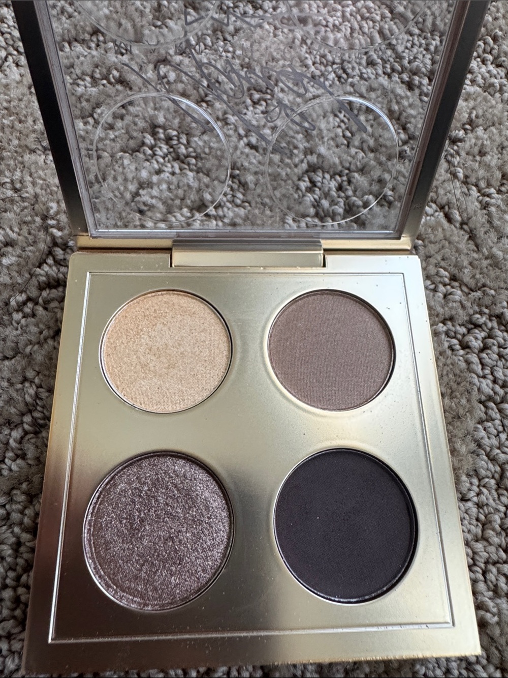 MAC Cosmetics Mariah Carey Eyeshadow Quad — Gold, Light Brown, Deep Brown, Black - Picture 2 of 2